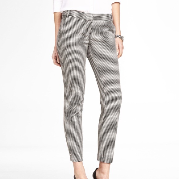 Express Pants - Express Houndstooth Columnist Pant